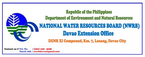 nwrb online application|NWRB Davao .